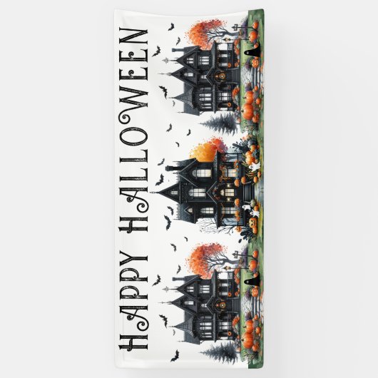 Spuk Halloween-Party Banner (Vertikal)