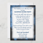 Spuk Halloween-Party Einladung (Rückseite)