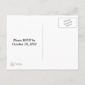 Spuk Halloween-Party Einladung (Rückseite)