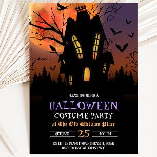 Spuk Halloween-Party Einladung