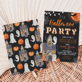 Spuk Halloween-Party Einladung