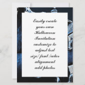 Spuk Halloween-Party Einladung (Rückseite)