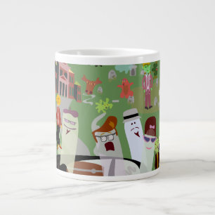 Spuk Halloween-Party Jumbo-Tasse