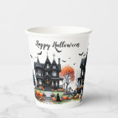 Spuk Halloween-Party Pappbecher (Vorderseite)