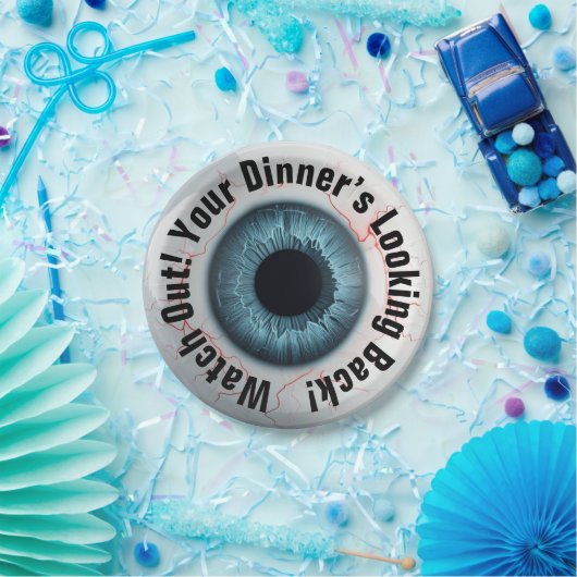 👁️ Spuk Halloween-Party! Pappteller (Party)