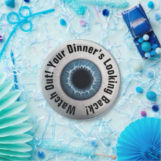 👁️ Spuk Halloween-Party! Pappteller (Party)