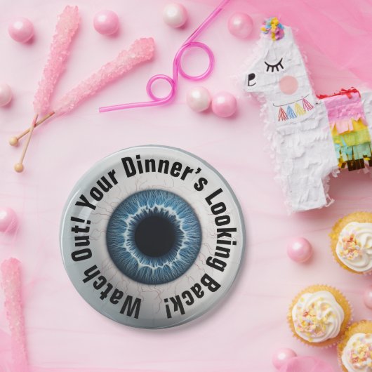 👁️ Spuk Halloween-Party! Pappteller (Party)