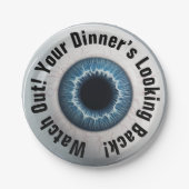 👁️ Spuk Halloween-Party! Pappteller (Vorderseite)