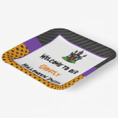 Spuk Halloween-Party Pappteller (Gewinkelt)