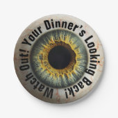 👁️ Spuk Halloween-Party! Pappteller (Vorderseite)