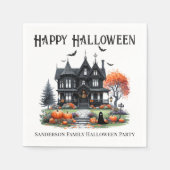 Spuk Halloween-Party Serviette (Vorderseite)