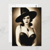 Spuk Halloween-Postkarte Postkarte (Vorne/Hinten)