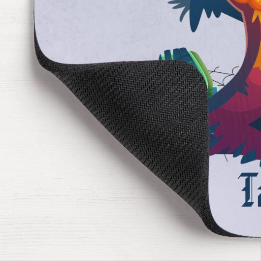 Spuk Halloween Pumpkin Head Scarecrow Spooky Mousepad (Ecke)