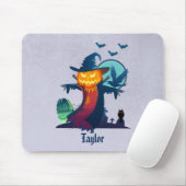Spuk Halloween Pumpkin Head Scarecrow Spooky Mousepad (Mit Mouse)