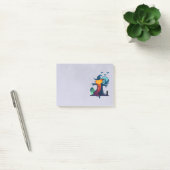 Spuk Halloween Pumpkin Head Scarecrow Spooky Post-it Klebezettel (Büro)