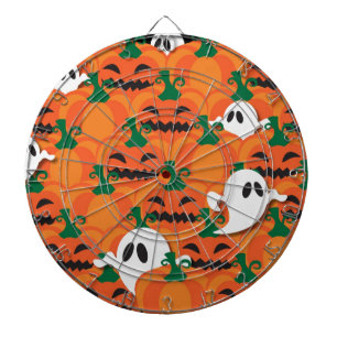 Spuk Halloween-Pumpkin-Patchghosts Dartscheibe