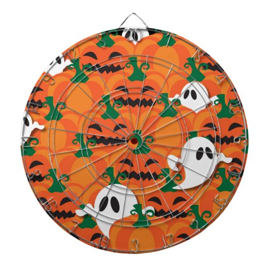 Spuk Halloween-Pumpkin-Patchghosts Dartscheibe (vorne)