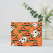 Spuk Halloween-Pumpkin-Patchghosts Postkarte (Stehend Vorderseite)