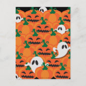 Spuk Halloween-Pumpkin-Patchghosts Postkarte (Vorderseite)