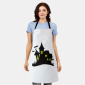 Spuk Halloween Schürze (Getragen)