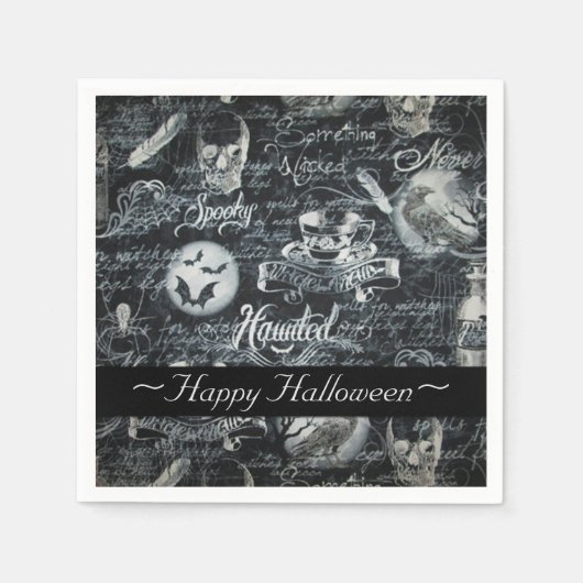 Spuk Halloween Serviette (Vorderseite)