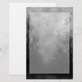 Spuk Halloween Sky mit Ravens Briefpapier (Vorne/Hinten)