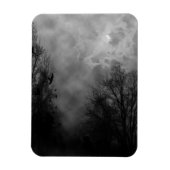Spuk Halloween-Sky mit Ravens Magnet (Vertikal)