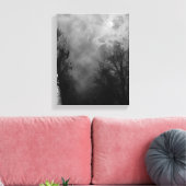 Spuk Halloween Sky Wrapped Canvas Leinwanddruck (Insitu (Wohnzimmer))