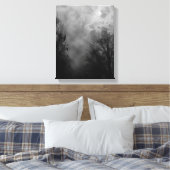 Spuk Halloween Sky Wrapped Canvas Leinwanddruck (Insitu (Schlafzimmer))