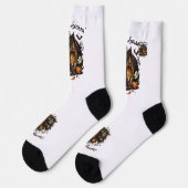 Spuk Halloween Socken 🧦 🎃 (Linkes Detail)