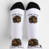 Spuk Halloween Socken 🧦 🎃 (Oben)