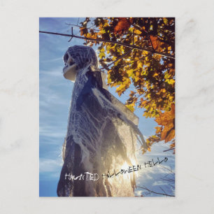 Spuk Halloween Spirit Postcard Postkarte