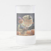Spuk Halloween-Tasse Mattglas Bierglas (Mittel)
