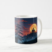 Spuk Halloween-Tasse - Spooky Anime Kaffeetasse (VorderseiteRechts)