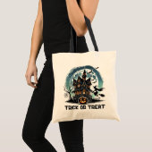 Spuk Halloween-Trick oder Treat-Bag Tragetasche (Vorderseite (Produkt))