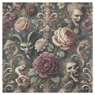 Spuk Harmonik - Gothic Statement Tile Stoff