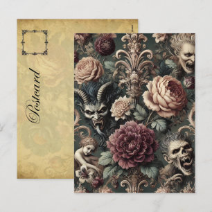 Spuk Harmonik - Gotik Viktorianisch Feiertagspostkarte