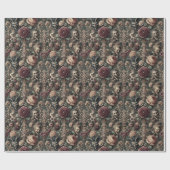 Spuk Harmonik - Gotik Viktorianisch Geschenkpapier (Flach)