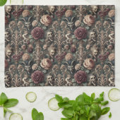 Spuk Harmonik - Gotik Viktorianisch Geschirrtuch (Gefaltet)