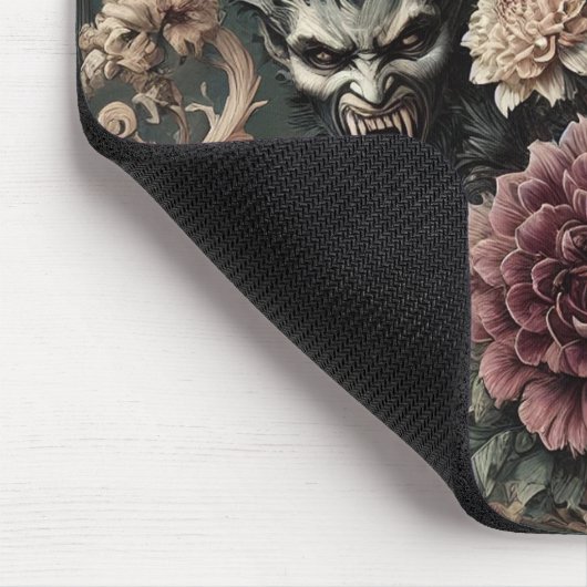 Spuk Harmonik - Gotik Viktorianisch Mousepad (Ecke)