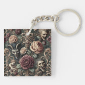 Spuk Harmonik - Gotik Viktorianisch Schlüsselanhänger (Rückseite)