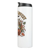 Spuk Harvest Retro Halloween Pumpkin Thermosbecher (Nach rechts gedreht)