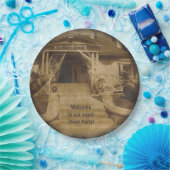 Spuk Haus (anpassbar) Pappteller (Party)