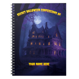 Spuk Haus auf dem Hügel Notizblock