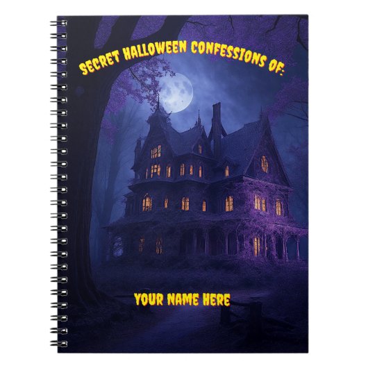 Spuk Haus auf dem Hügel Notizblock (Vorderseite)