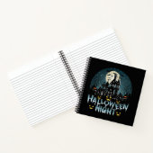 Spuk Haus, Beängstigende Halloween-Nacht Notizblock (Innenseite)