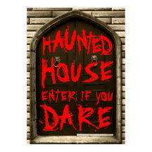Spuk Haus eingeben, wenn Sie es wagen, Beängstigen