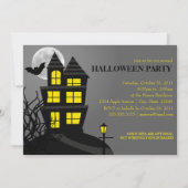 Spuk Haus Einladung (Vorderseite)