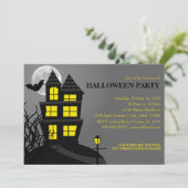 Spuk Haus Einladung (Stehend Vorderseite)