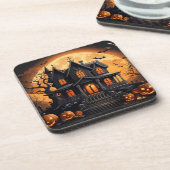 Spuk Haus Getränkeuntersetzer (Linke Seite)